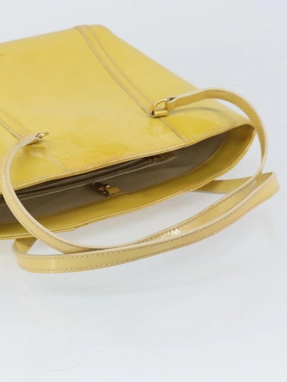 LOUIS VUITTON Monogram Vernis Avalon MM Tote Bag Broncorail M91743 Auth 162011 - Picture 8 of 16